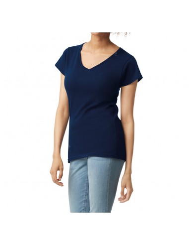 T-shirt femme col v Softstyle - GI64V00L-T-Shirts-Alchimistes