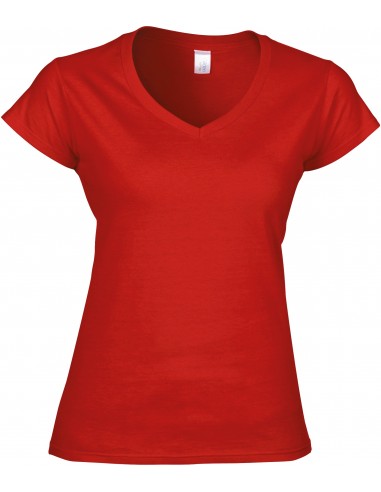 T-shirt femme col v Softstyle - GI64V00L-T-Shirts-Alchimistes