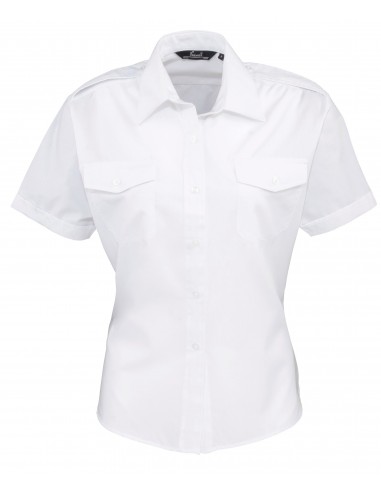 Chemise Femme manches courtes Pilote - PR312-Chemises / pulls-Alchimistes