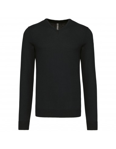 Pull col V homme - K965-Chemises / pulls-Alchimistes