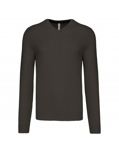 Pull col V homme - K965-Chemises / pulls-Alchimistes