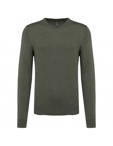 Pull col V homme - K965-Chemises / pulls-Alchimistes