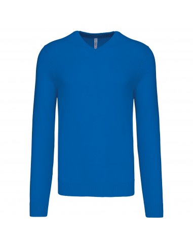 Pull col V homme - K965-Chemises / pulls-Alchimistes