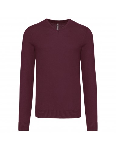 Pull col V homme - K965-Chemises / pulls-Alchimistes