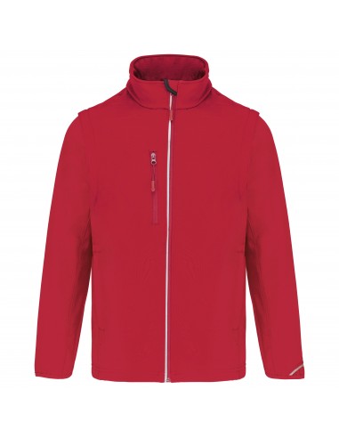 Veste softshell sport manches amovibles unisexe - PA323-Polaire et softshell-Alchimistes