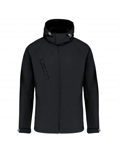 Veste softshell à capuche amovible homme - K413-Polaire et softshell-Alchimistes