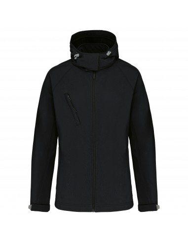Veste softshell à capuche amovible femme - K414-Polaire et softshell-Alchimistes