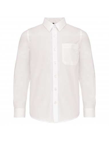 Chemise popeline manches longues enfant - K521-Chemises / pulls-Alchimistes