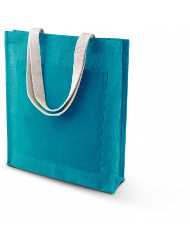 Sac shopping toile de jute - KI0221-Shopping et plage-Alchimistes