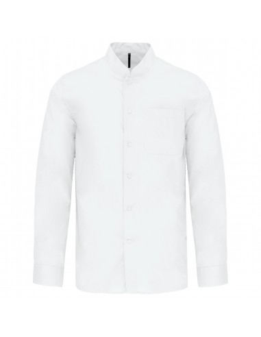 Chemise col mao manches longues - K515-Chemises / pulls-Alchimistes
