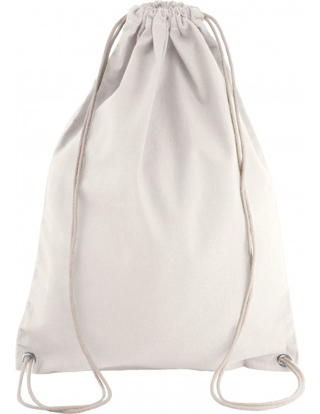 Sac à dos en coton avec cordelettes - KI0125-Sports et loisirs-Alchimistes