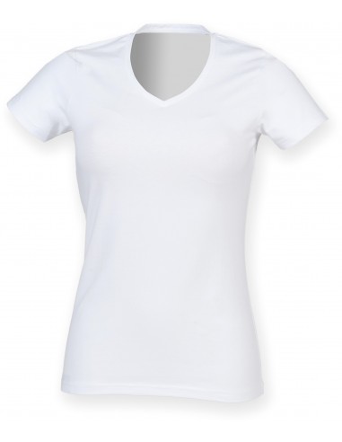 T-shirt femme col v Feel Good - SK122-T-Shirts-Alchimistes