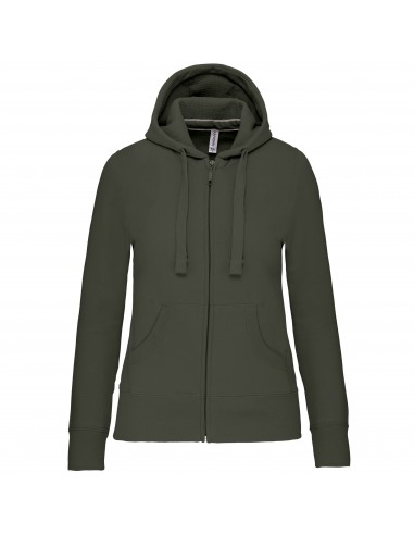 Sweat-shirt zippé capuche femme - K464-Sweat-Alchimistes