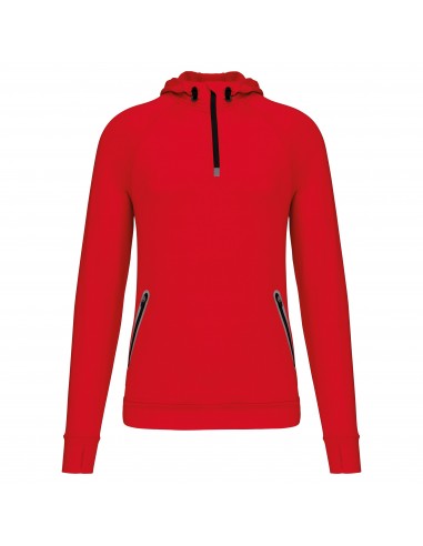 Sweat-shirt à capuche 1/4 zip sport unisexe - PA360-Sweat-Alchimistes