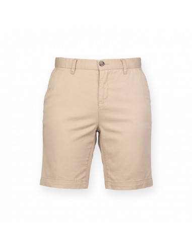 Short Chino Stretch Femme - FR606-Pantalons, Shorts et Jupes-Alchimistes