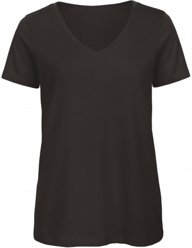 T-shirt Organic Inspire col V Femme - CGTW045-T-Shirts-Alchimistes