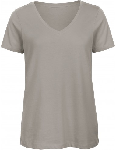T-shirt Organic Inspire col V Femme - CGTW045-T-Shirts-Alchimistes