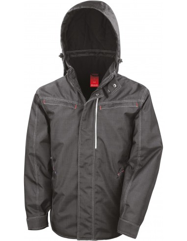 Parka robuste "effet denim" - R326X-Vestes / Bodies-Alchimistes