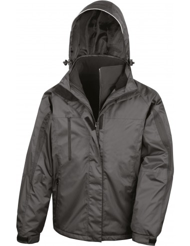 Parka 3en1 intérieur Softshell - R400M-Polaire et softshell-Alchimistes
