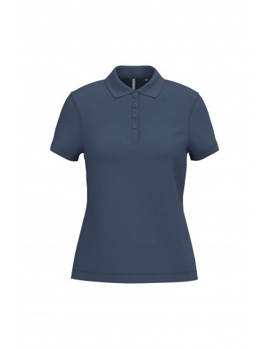 Polo piqué manches courtes femme - K255-Polos-Alchimistes