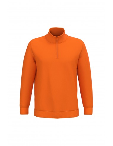 Sweat-shirt col zippé homme - K478-Sweat-Alchimistes