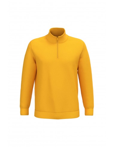 Sweat-shirt col zippé homme - K478-Sweat-Alchimistes