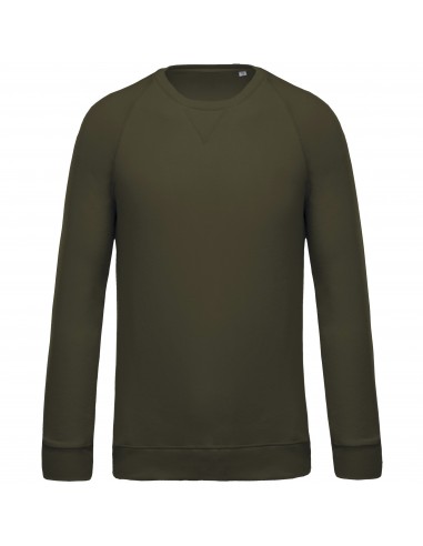 Sweat-shirt Bio col rond manches raglan homme - K480-Sweat-Alchimistes