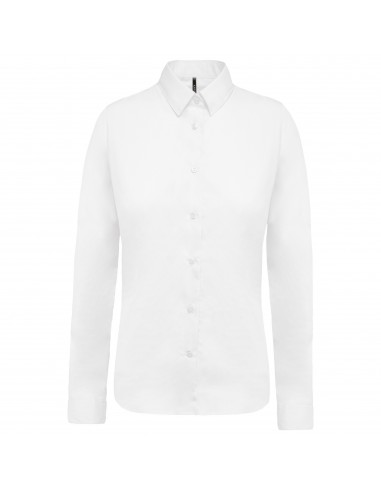Chemise popeline manches longues femme - K510-Chemises / pulls-Alchimistes