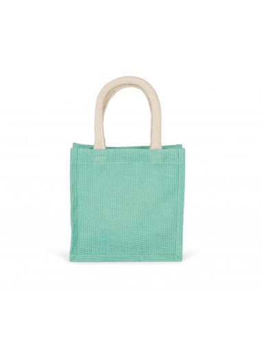 Sac style cabas en toile de jute - petit modèle - KI0272-Shopping et plage-Alchimistes