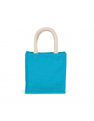 Sac style cabas en toile de jute - petit modèle - KI0272-Shopping et plage-Alchimistes
