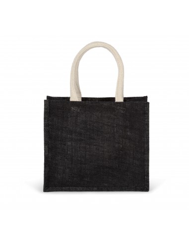 Sac style cabas en toile de jute - modèle moyen - KI0273-Shopping et plage-Alchimistes