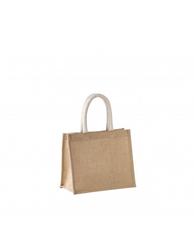 Sac style cabas en toile de jute - modèle moyen - KI0273-Shopping et plage-Alchimistes