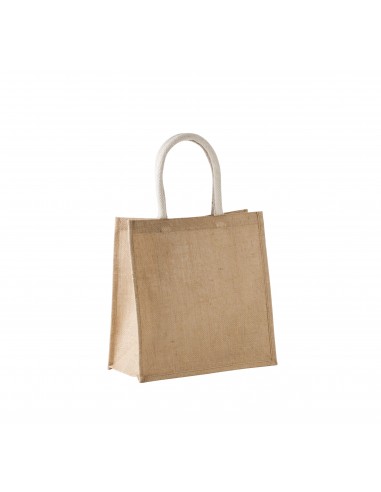 Sac style cabas en toile de jute - grand modèle - KI0274-Shopping et plage-Alchimistes