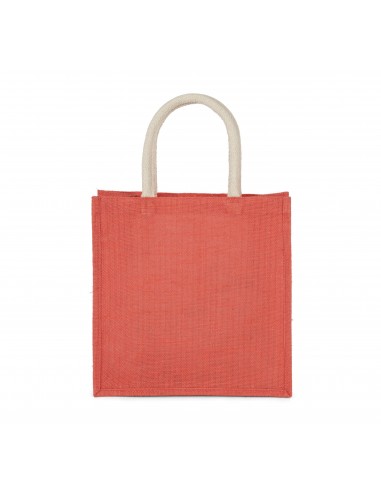 Sac style cabas en toile de jute - grand modèle - KI0274-Shopping et plage-Alchimistes
