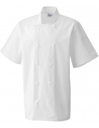 Veste de cuisine manches courtes - PR656-Vestes / Bodies-Alchimistes