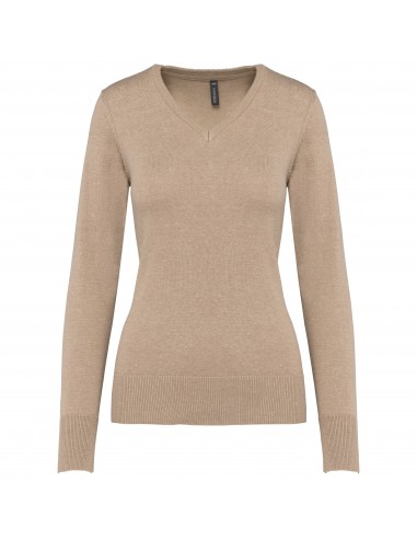 Pull col V femme - K966-Chemises / pulls-Alchimistes