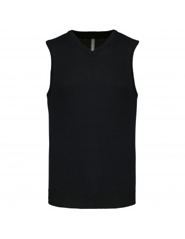 Pull col V sans manches - K969-Chemises / pulls-Alchimistes