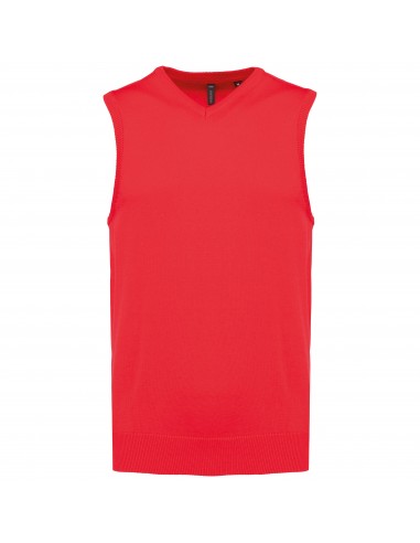 Pull col V sans manches - K969-Chemises / pulls-Alchimistes