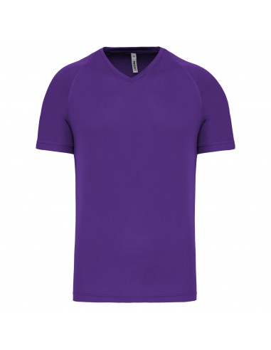 T-shirt de sport manches courtes col v homme - PA476-T-Shirts-Alchimistes