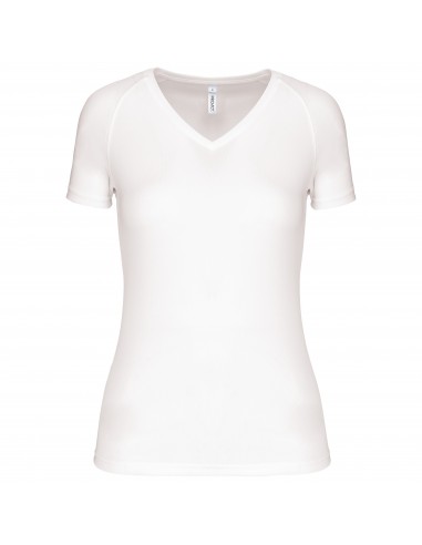 T-shirt de sport manches courtes col v femme - PA477-T-Shirts-Alchimistes