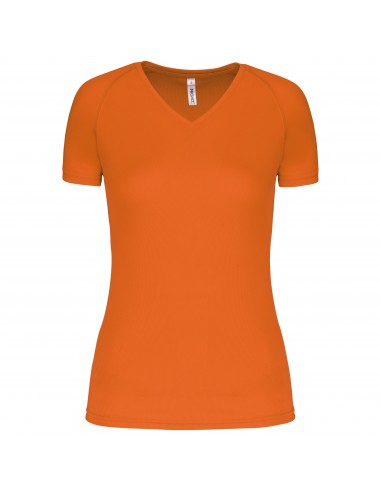 T-shirt de sport manches courtes col v femme - PA477-T-Shirts-Alchimistes