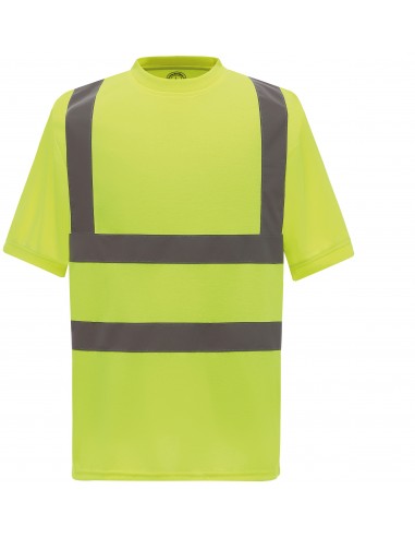 T-shirt manches courtes haute visibilité - YHVJ410-T-Shirts-Alchimistes