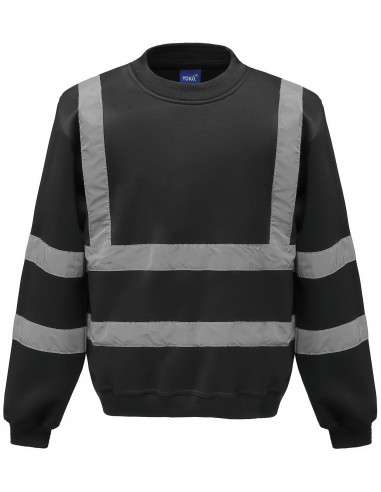 Sweat-shirt haute visibilité col rond - YHVJ510-Sweat-Alchimistes