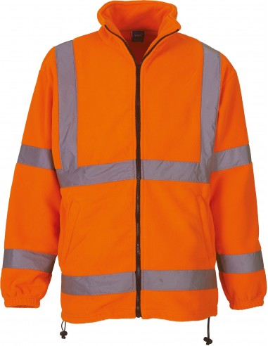 Veste polaire haute visibilité - YHVK08-Polaire et softshell-Alchimistes
