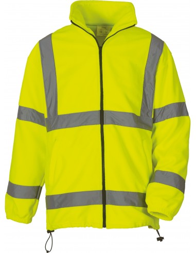 Veste polaire haute visibilité - YHVK08-Polaire et softshell-Alchimistes