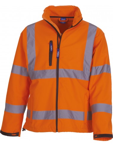 Veste softshell haute visibilité - YHVK09-Polaire et softshell-Alchimistes