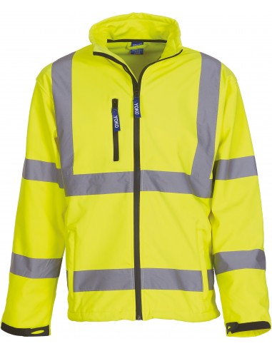 Veste softshell haute visibilité - YHVK09-Polaire et softshell-Alchimistes