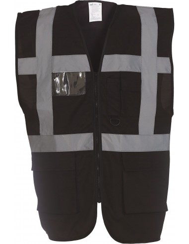 Gilet multifonction haute visibilité - YHVW801-Vestes / Bodies-Alchimistes