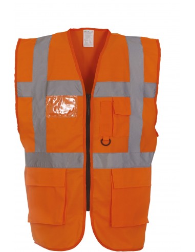 Gilet multifonction haute visibilité - YHVW801-Vestes / Bodies-Alchimistes