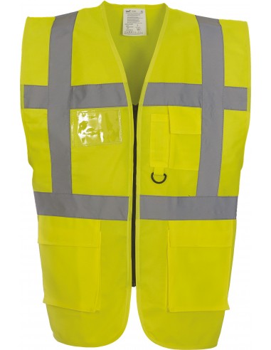Gilet multifonction haute visibilité - YHVW801-Vestes / Bodies-Alchimistes